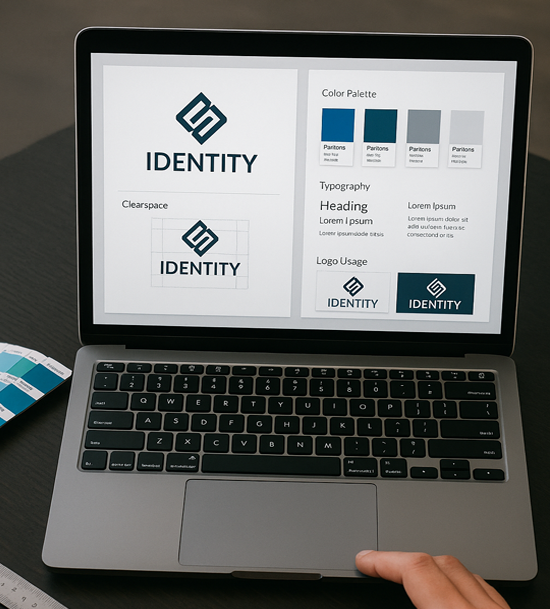 Diseño de identidad corporativa y manual de marca en Sevilla